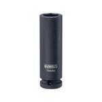 DeWalt 16 mm X 1/2 in. drive Metric 6 Point Deep Impact Socket 1 pc