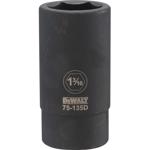 DeWalt 1-3/16 in. X 3/4 in. drive SAE 6 Point Deep Impact Socket 1 pc