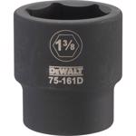 DeWalt 1-3/8 in. X 3/4 in. drive SAE 6 Point Impact Socket 1 pc