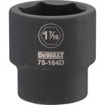 DeWalt 1-7/16 in. X 3/4 in. drive SAE 6 Point Impact Socket 1 pc