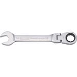 DeWalt 15 mm X 15 mm 12 Point Metric Flex Head Combination Wrench 6.65 in. L 1 pc
