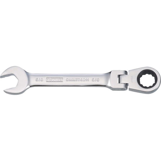 DeWalt 5/8 in. X 5/8 in. 12 Point SAE Flex Head Combination Wrench 7.03 in. L 1 pc