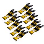 DeWalt 1-1/4 in. W Bi-Metal PlungePoint Oscillating Blade Set 10 pc