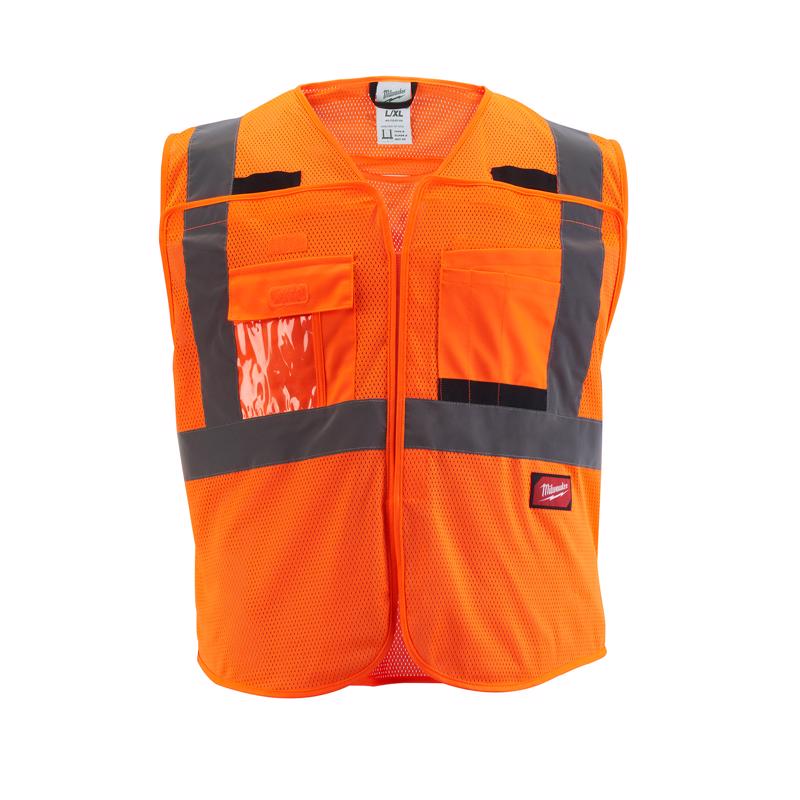 Milwaukee Safety Vest Orange L/XL