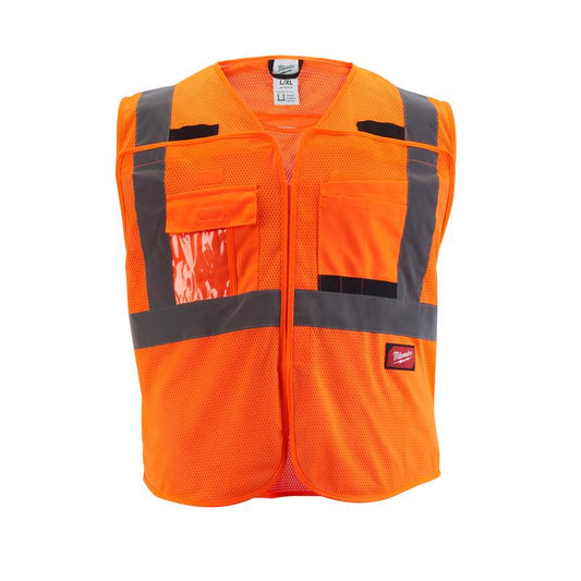 Milwaukee Safety Vest Orange L/XL