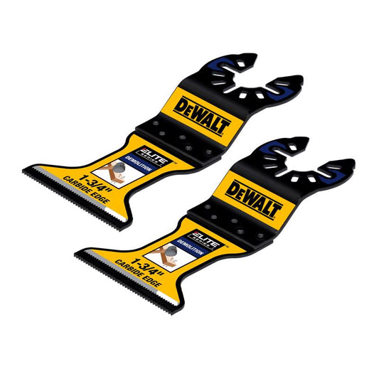 DeWalt Elite Series 1-3/4 in. Carbide Demolition Oscillating Blade 2 pc