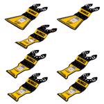 DeWalt 2-1/8 in. W Bi-Metal 3-Sided/PlungePoint/Precision Teeth Oscillating Blade Set 7 pc