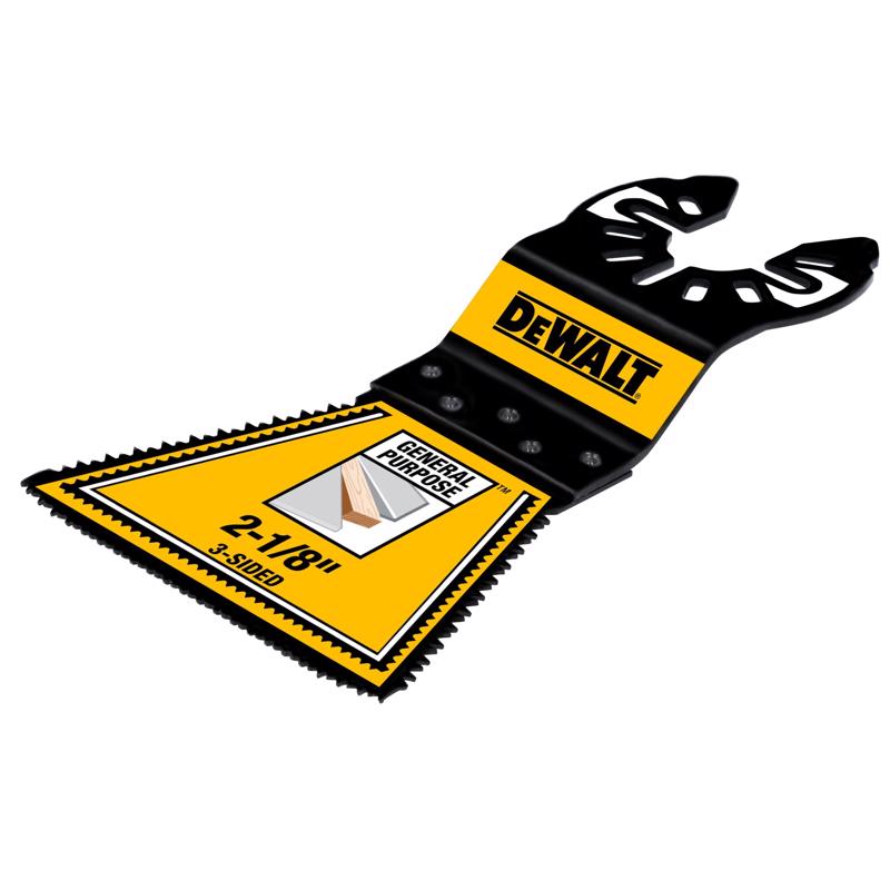 DeWalt 2-1/8 in. Bi-Metal 3-Sided Oscillating Blade 1 pk