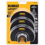 DeWalt 1-3/4 in. W Bi-Metal Semi-Circle Flush Cut Blade 3 pk