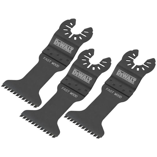 DeWalt Precision Teeth 1-3/4 in. W Oscillating Blade Set 3 pk