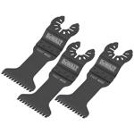 DeWalt Precision Teeth 1-3/4 in. W Oscillating Blade Set 3 pk