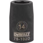 DeWalt 14 mm X 1/2 in. drive Metric 6 Point Impact Socket 1 pc
