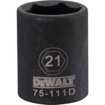 DeWalt Directtorque 21 mm X 1/2 in. drive Metric 6 Point Impact Socket 1 pc