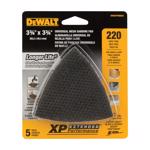 DeWalt 3.75 in. L Silicon Carbide 220 Grit Mesh Triangular Sandpaper Set 5 pc