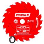 Diablo 6-1/2 in. D X 20 mm Carbide Tipped Track Saw Blade 20 teeth 1 pk