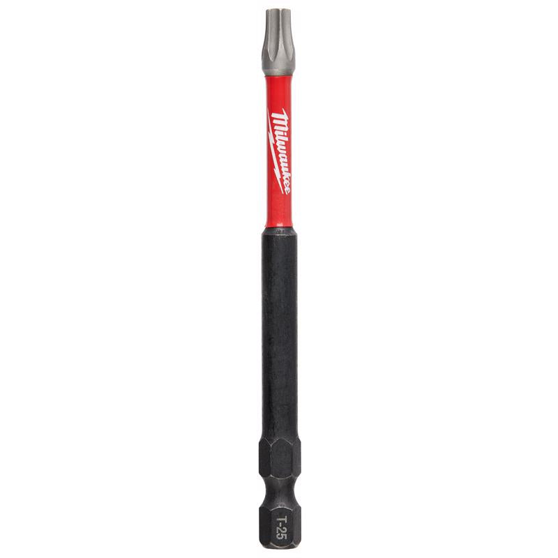 Milwaukee Tool Shockwave Torx T25 X 3-1/2 in. L Power Bit Alloy Steel 1 pk