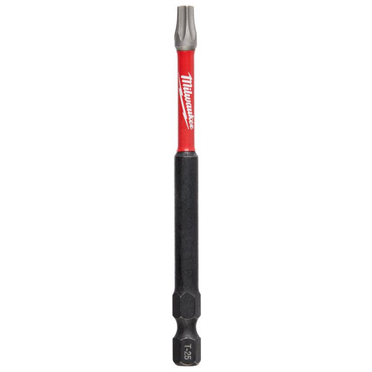 Milwaukee Tool Shockwave Torx T25 X 3-1/2 in. L Power Bit Alloy Steel 1 pk