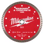 Milwaukee 7 in. D X 5/8 and 7/8 in. Steel/Diamond Matrix Diamond Saw Blade 1 pk