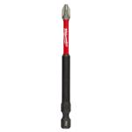 Milwaukee Tool Shockwave Phillips PH2 Sizes X 3-1/2 in. L Power Bit Alloy Steel 25 pk