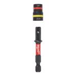 Milwaukee Shockwave 1/4 and 5/16 in. X 2-1/4" in. L Steel 2-in-1 Magnetic Nut Driver 25 pc