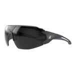 Edge Anti-Fog Taven Safety Glasses Smoke Lens Black Frame