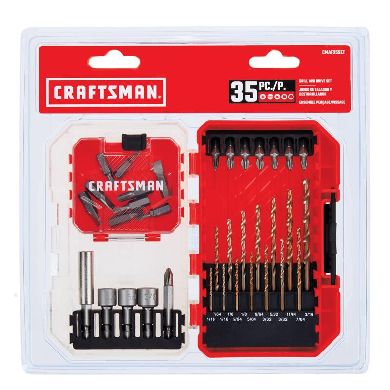 CRAFTSMAN Drill and Driver Bit Set 35 pc