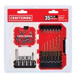 CRAFTSMAN Drill and Driver Bit Set 35 pc