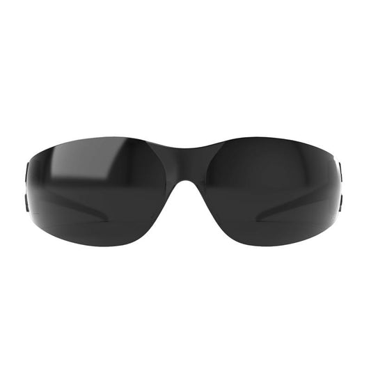 Edge Anti-Fog Viso Safety Glasses Smoke Lens Black Frame