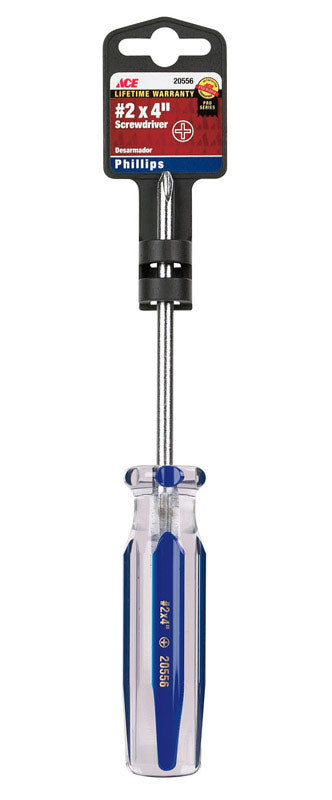 Ace No. 2 X 4 in. L Phillips Screwdriver 1 pc