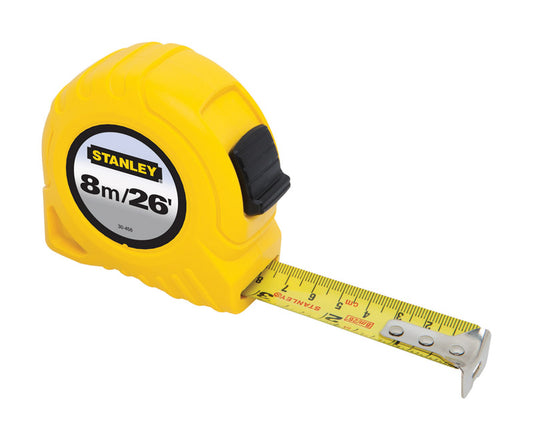 Stanley 26 ft. L X 1 in. W Compact Tape Measure 1 pk