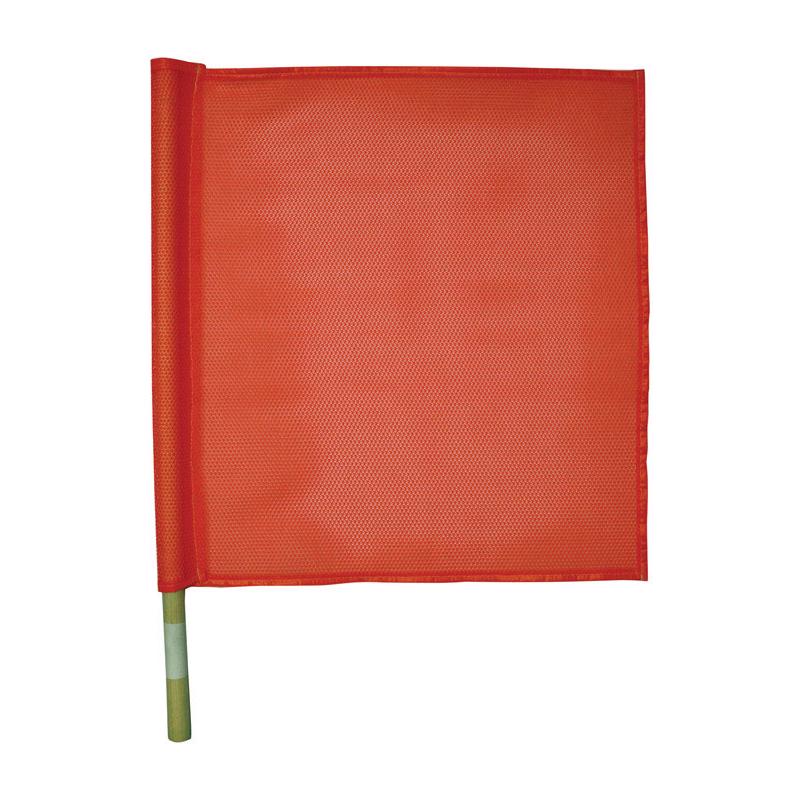 C.H. Hanson 24 in. Fluorescent Orange Safety Flags Polyvinyl 1 pk