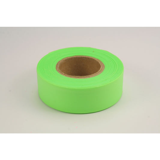 C.H. Hanson 150 ft. L X 1.2 in. W PVC Flagging Tape Fluorescent Lime