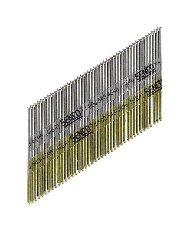 Senco 2 in. L X 15 Ga. Angled Strip Galvanized Finish Nails 34 deg 4000 pk