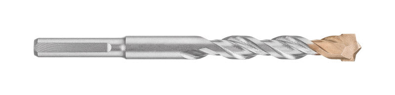 DeWalt 7/16 in. X 6 in. L Carbide Tipped Percussion Drill Bit 3-Flat Shank 1 pc