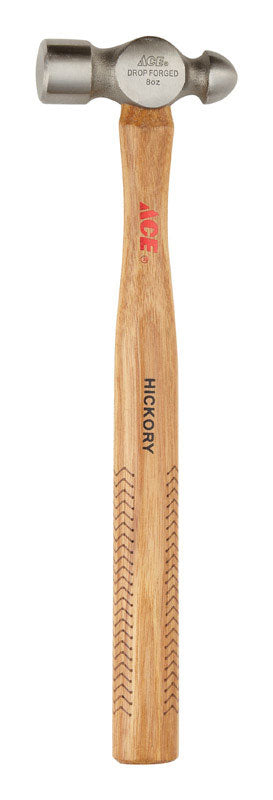 Ace 8 oz Ball Pein Hammer Steel Head 12.20 in.