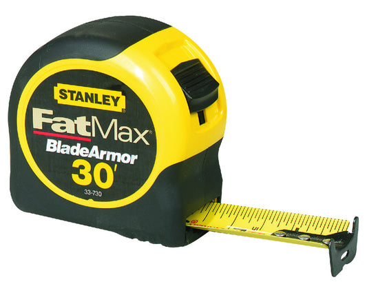 Stanley FatMax 30 ft. L X 1.25 in. W Compact Wide Blade Tape Measure 1 pk
