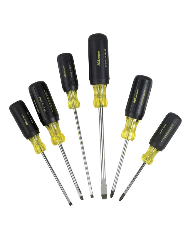 Ace Pro Pro Screwdriver Set 6 pc