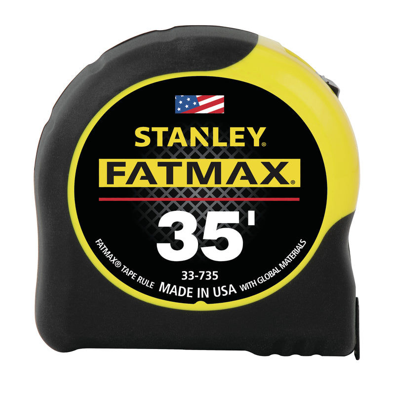 Stanley FatMax 35 ft. L X 1.25 in. W Compact Wide Blade Tape Measure 1 pk