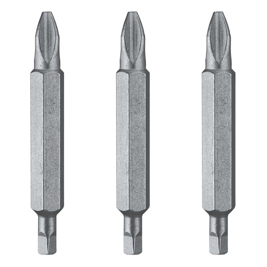 DeWalt Phillips/Square #2 Screwdriver Bit Heat-Treated Steel 3 pc