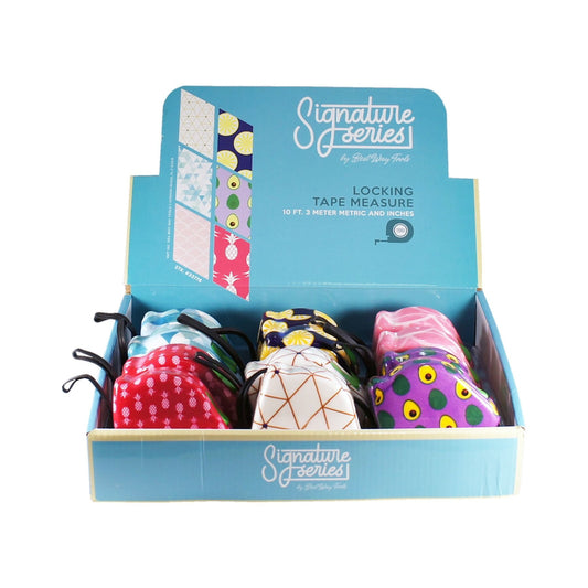 Best Way Tools Signature Series 10 ft. L X 1 in. W Floral Tape Measure 1 pk