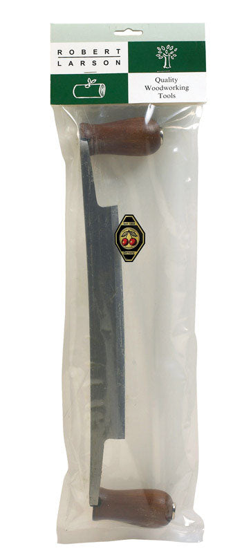 Robert Larson 16 in. L X 1.31 in. W Straight Draw Knife Forged Carbide Steel Gray