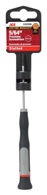 Ace 5/64 in. X 2-1/2 in. L Slotted Precision Screwdriver 1 pc