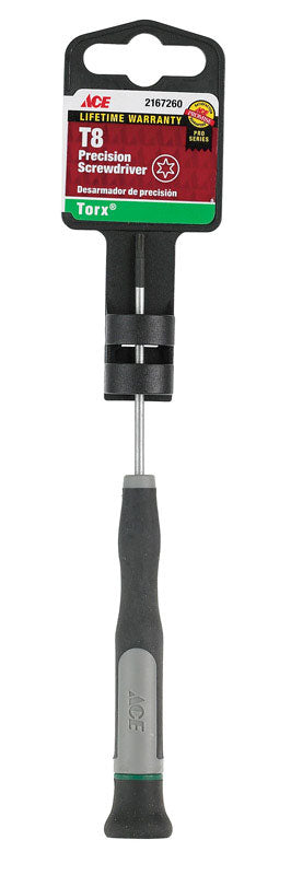 Ace T8 X 2-1/2 in. L Torx Precision Screwdriver 1 pc