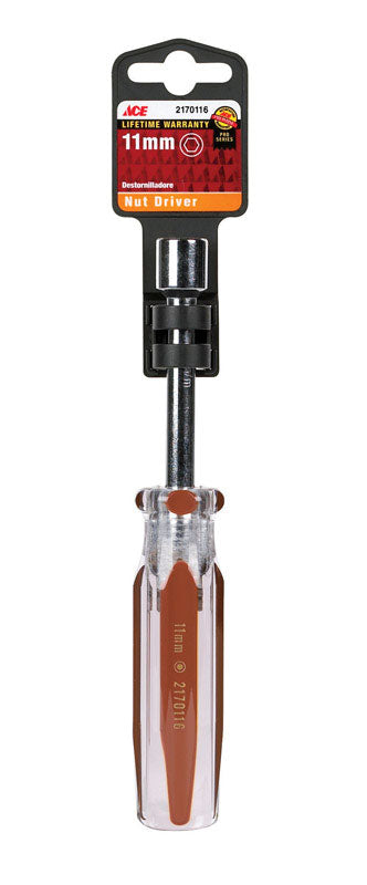Ace 11 mm Metric Nut Driver 7 in. L 1 pc