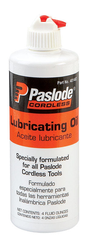 Paslode Cordless Tool Lubricating Oil 4 oz Bottle 1 pc