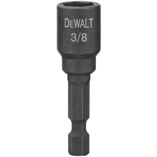 DeWalt Impact Ready 3/8 in. X 1-7/8 in. L Black Oxide Nut Driver 1 pc