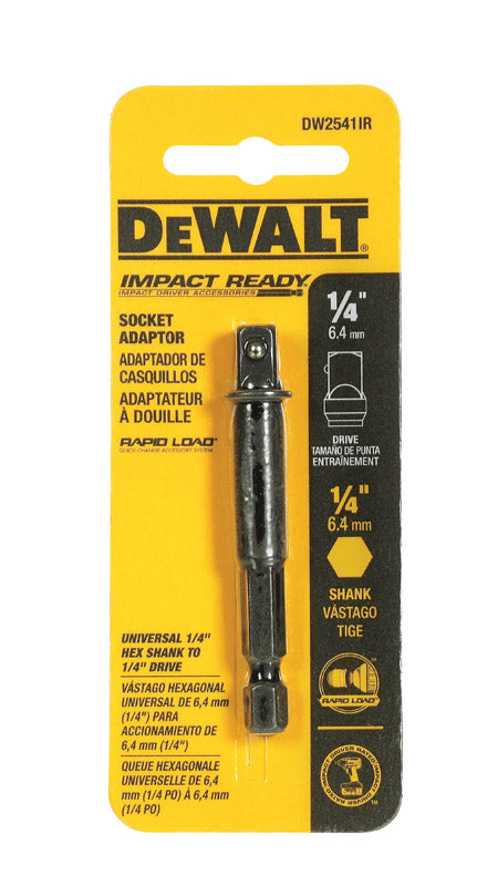 DeWalt Impact Ready High Speed Steel Socket Adapter 1 pk
