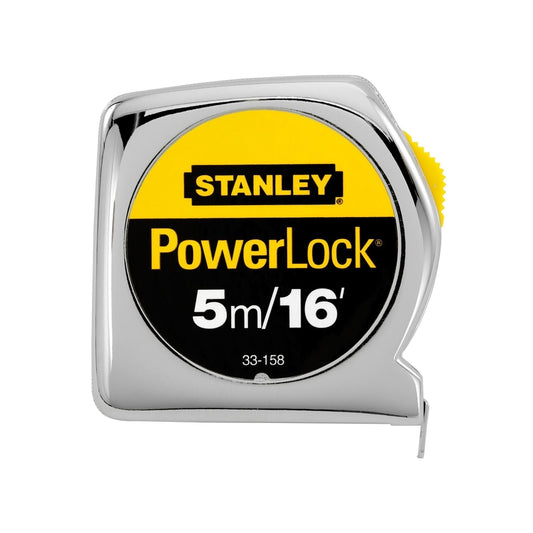 Stanley PowerLock 16 ft. L X 0.75 in. W Compact Tape Measure 1 pk