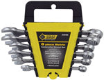Steel Grip Metric Wrench Set Multiple in. L 6 pc
