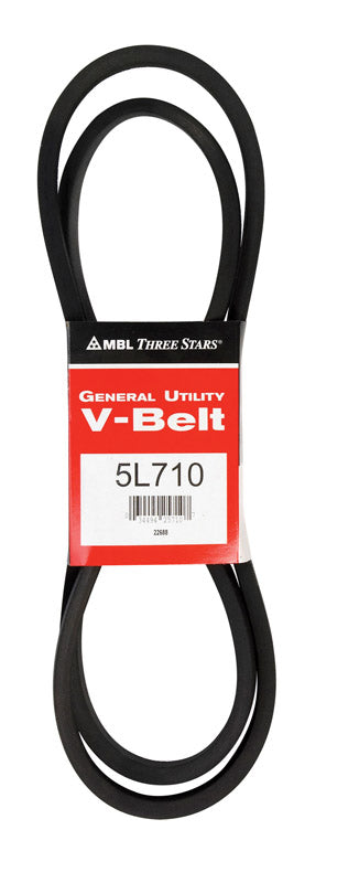 Mitsuboshi FHP General Utility V-Belt 0.63 in. W X 71 in. L For Fractional Horsepower Motors